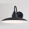 Vaxcel Tucson 1 - Light Wall Light in  Textured Black/White - 4 of 4