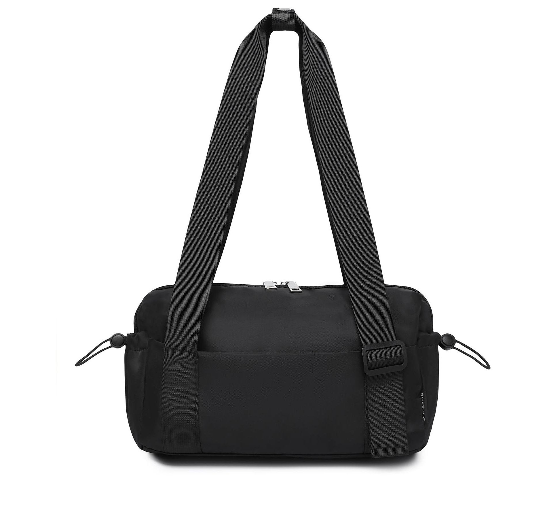 Small Gym Bag for Women Mini Duffle Bag with Wet Compartment, Lightweight Waterproof Cute Tote for Girls Workout Sport Travel, Black