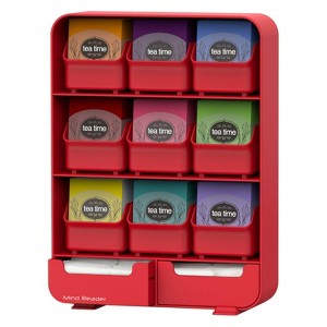 Mind Reader 9 Removable Drawers Tea Bag holder and Condiment Organizer - 1 of 1