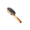 Bass Brushes Shine & Condition Hair Brush Premium Bamboo Handle with Premium 100% Pure Firm Natural Boar Bristles+Nylon Pin Small Oval - 3 of 4