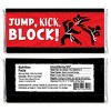 Big Dot of Happiness Karate Master - Candy Bar Wrapper Martial Arts Birthday Party Favors - Set of 24 - 2 of 4