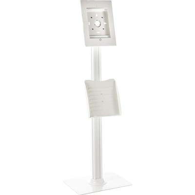 Pyle Anti-Theft iPad Floor Stand - White,  PMKSPADLK48