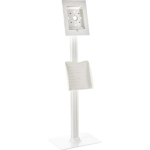 Pyle Anti-Theft iPad Floor Stand - White,  PMKSPADLK48 - 1 of 3