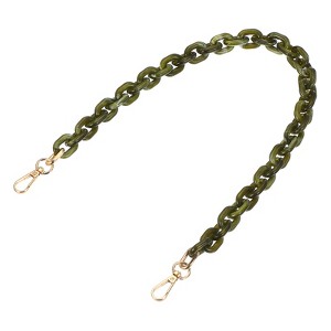 Unique Bargains Acrylic Chain Replacement Luxury Handbag Purse Handle Strap 1 Pc - 1 of 4