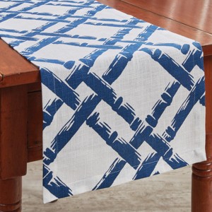 Park Designs Bamboo Trellis Table Runner 13" x 54" - 1 of 4