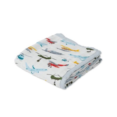 Image of Little Unicorn Deluxe Muslin Quilt - Air Show