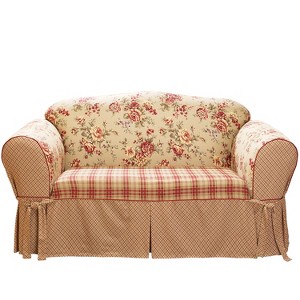 Lexington Sofa Slipcover Red - Sure Fit