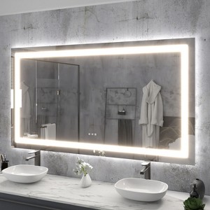 LED Front Light and Backlit Mirror - 1 of 4