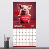 TF Publishing 13.5"x14.5" 2026 Playful Pigs Wall Calendar - 3 of 4