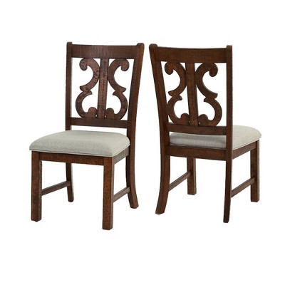 NicBex Dining Chair Set of 2 Modern Upholstered Padded Side Chair for Kitchen,Dining Room