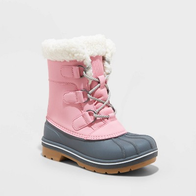 Pink winter store boots for adults