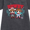 - LOL Surprise! - Howdy Cowgirls Graphic Short Sleeve Fleece Dress - 2 of 3