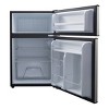 Whirlpool 3.1 cu ft Mini Refrigerator Stainless Steel WH31S1E - image 3 of 4
