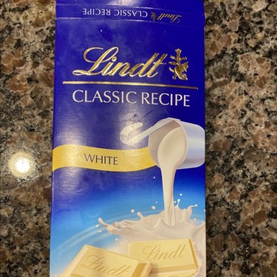 Barre Chocolat blanc Lindt SWISS CLASSIC, 100g