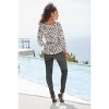 Women's Printed Off Shoulder Blouse Shirt - LASCANA - 2 of 4