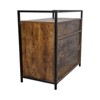 TIRAMISUBEST Cat Litter Box Enclosure Furniture Hidden Washroom Cabinet Large Cat Dog Proof End Table - 4 of 4