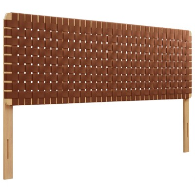 Modway Sparta Weave King Vegan Leather Headboard
