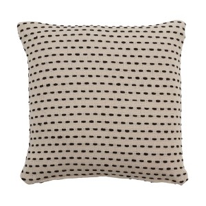 Saro Lifestyle Down-Filled Stitch Line Design Throw Pillow - 1 of 3
