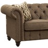 Acme Furniture Aurelia Sofa Brown Linen - image 2 of 4