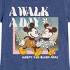 Girls' - Disney - A Walk A Day Fitted Short Sleeve Graphic T-Shirt - 2 of 4