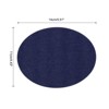 Unique Bargains Oval Iron-on Washable Clothes Hole Repairing Denim Patches 10 Pcs - 2 of 4