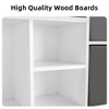 44" Kids Bookshelf with Reading Nook, Toy Storage Organizer with 6 Cubes & 2 Drawers, Seat Cushion Included - 3 of 4