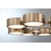 Savoy House Talamanca 9 - Light Chandelier in  Noble Brass - 4 of 4