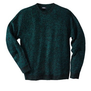 KingSize Men's Big & Tall Shaker Knit Crewneck Sweater - 1 of 4