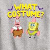 Boys' - SpongeBob SquarePants - What Costume Graphic Long Sleeve Fleece Sweatshirt - 2 of 4