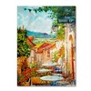 Trademark Fine Art -David Lloyd Glover 'Provence Cafe Morning' Canvas Art - 2 of 3