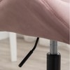 Anybear Mauve Diamond Tufted Adjustable Swivel Office Chair - 4 of 4