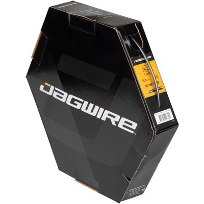 Jagwire 4mm Basics Derailleur Housing 50M File Box, Ice Gray