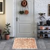 Modern Distressed Oriental Medallion Indoor Area Rug or Runner by Blue Nile Mills - 2 of 4
