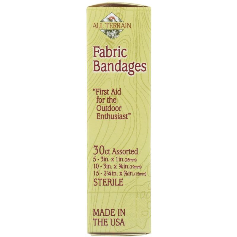 All Terrain Fabric Bandages Latex Free Flexible Protection Assorted Sizes - 30 ct, 4 of 5