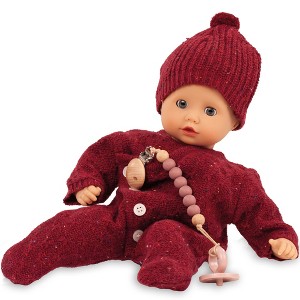 Gotz: Muffin Baby: Jubilee - 13" Doll, Red Sweater Outfit, Toddler-Kids 18mo+ - 1 of 4