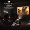 Kodak FLIK X10 Multimedia Home Projector, 1080p Portable Projector with Remote Control - 3 of 4