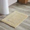 Lux Premium 100% Cotton Ultra-Soft Reversible Bathroom Rug-Durable Tufted Weave, Highly Absorbent Solid Pattern for Multipurpose use - 2 of 4
