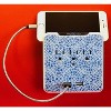 Kelvin Glamsockets -  Decorative Wall Mount Surge Protector with 3 Outlets, Dual USB Charging Ports and Phone Holder - USB Charging Center - 2 of 4