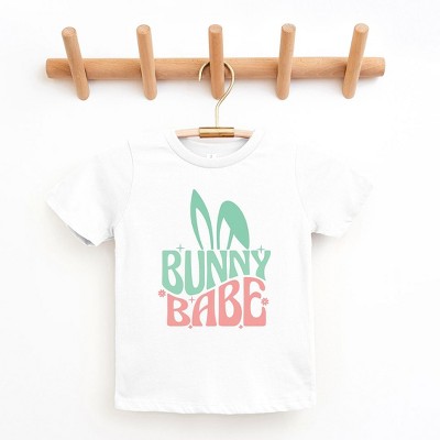 The Juniper Shop Bunny Babe With Ears Toddler Short Sleeve Tee