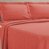 Paisley Floral Cotton Matelasse Decorative Bedspread and Pillow Sham Set by Blue Nile Mills - 3 of 4