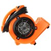 Dryser Mini Air Mover Carpet Dryer 1/12 HP Industrial Floor Fan - Orange Carpet Drying Fan Floor Blower - 4 of 4