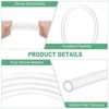 Unique Bargains Flexible Silicone Rubber Tube High Temp Water Air Hose Pipe for Pump - 2 of 4