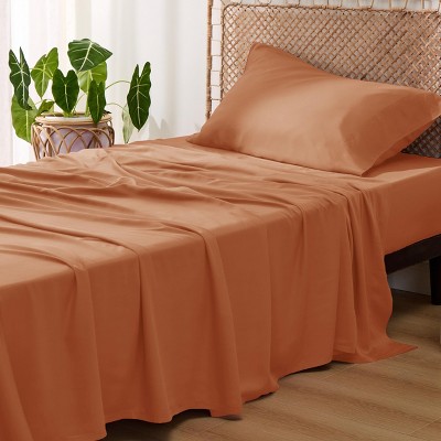 Bedsure | Rayon Derived from Bamboo Sheet Set Stay Cool & Comfy