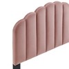 Modway Veronique Twin Headboard – Performance Velvet Upholstered Headboard with Tufted Detail and Adjustable Mounting - 4 of 4