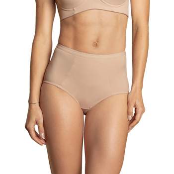 Leonisa Comfy high-waisted smoothing brief panty - Blue M