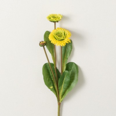 Sullivans Artificial Yellow Primrose Spray 4.5"L