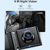 AZDOME M550 3 Channel Dash Cam, 4K+2.5K Dual Dash Camera for Cars Built-in WiFi GPS, 1440P+1080P+1440P Front and Rear Inside - 4 of 4