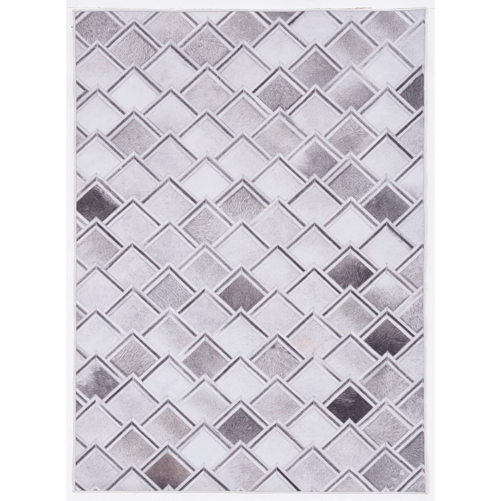 3'x5' Laredo Fortin Rug Off White/Gray - Linon