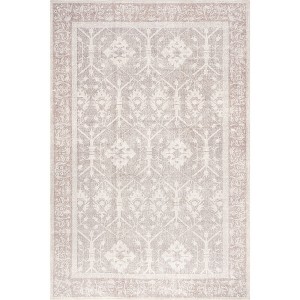 Nuloom Green Haven Collection Seira Recycled Cotton Pet Friendly Machine Washable Area Rug - 1 of 4