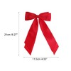 Unique Bargains Fashion Double Ribbon Hair Clips Hairdo Clip 2 Pcs - 4 of 4